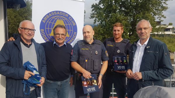 Wasserpolizei Besichtigung und Ausfahrt
